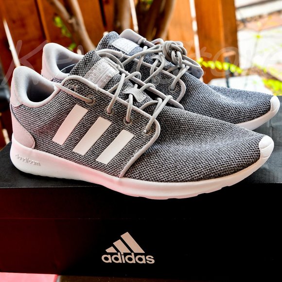 adidas Women's Cloudfoam QT Racer White/gray